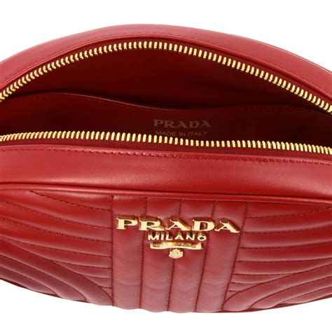 prada tasche rot weiß|Prada tasche damen.